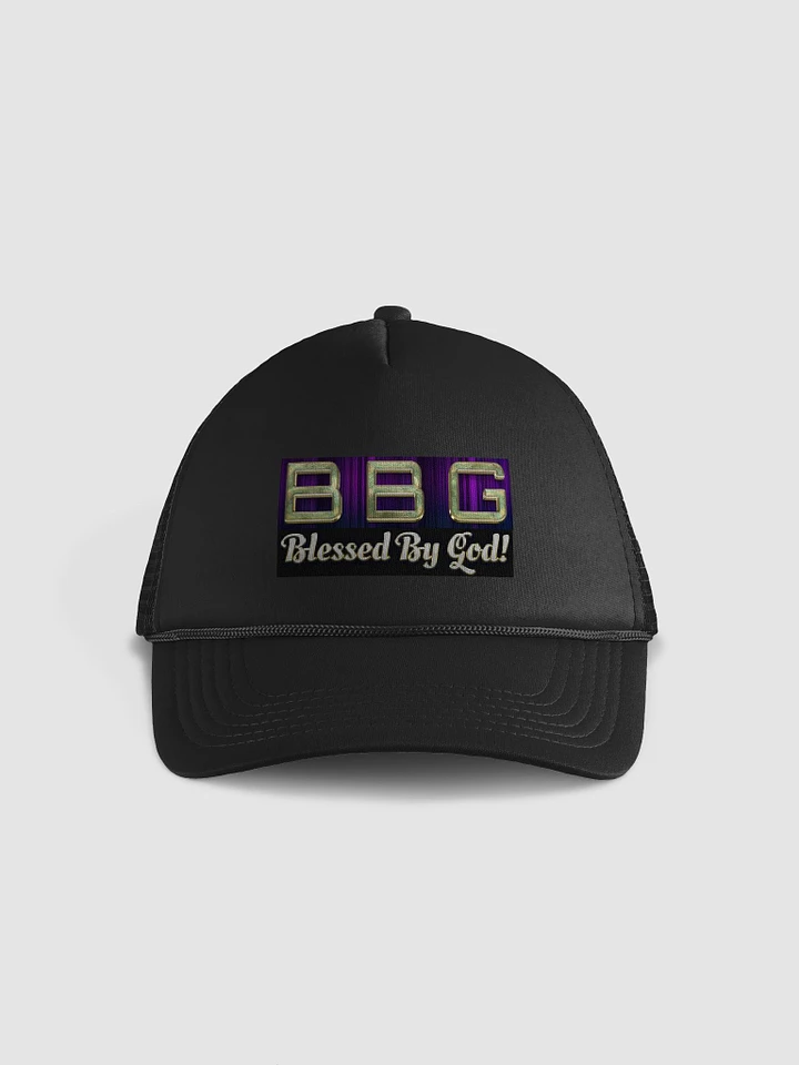 Blessed by God Trucker Hat V2 product image (1)
