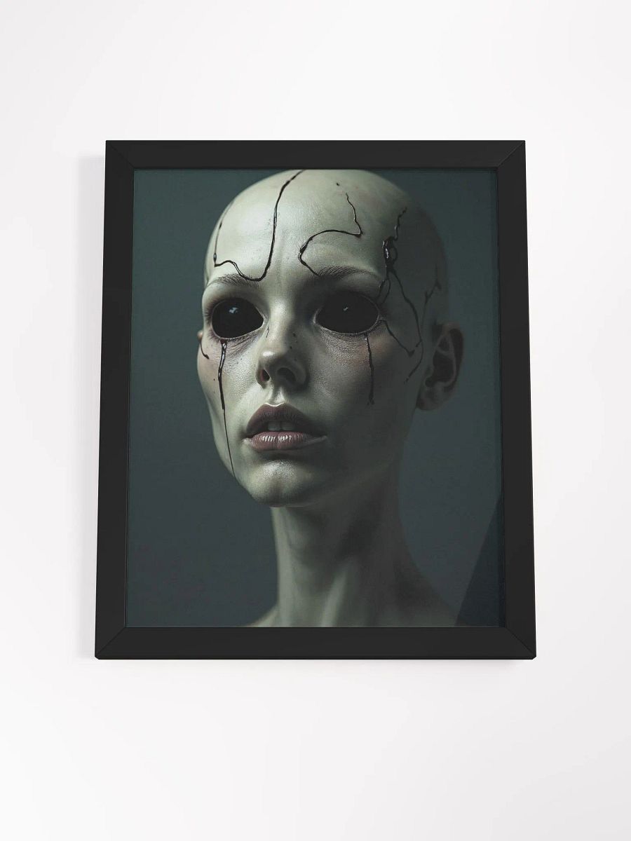 Black-Eyed Gaze Framed Print product image (21)