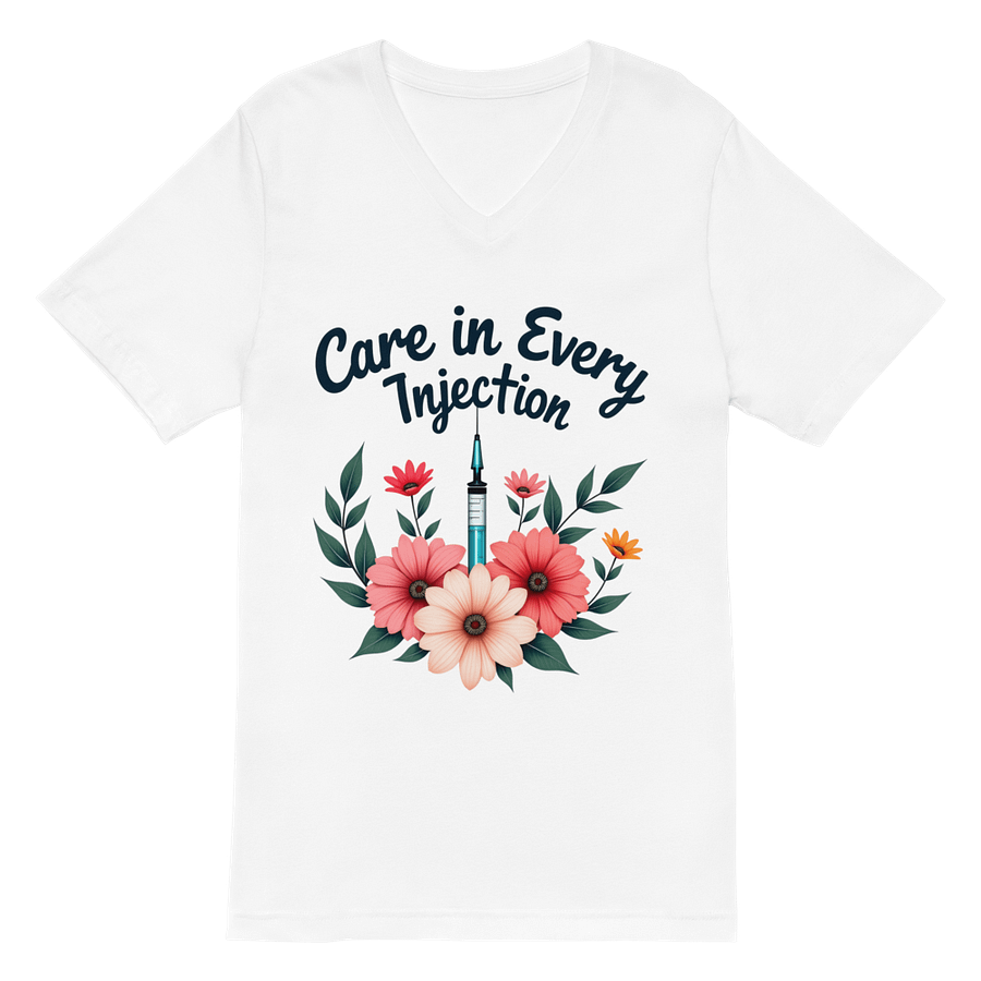 Bloom & Care V-Neck Tee product image (2)