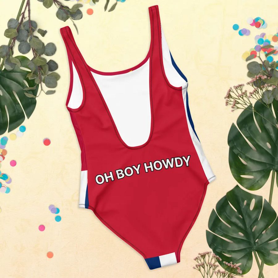 LA Tiger Flag One piece swimsuit product image (11)