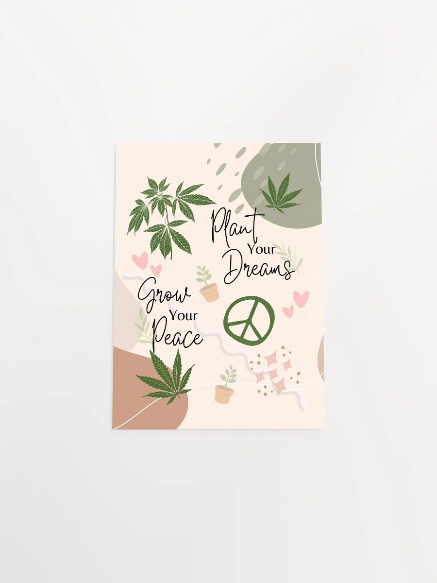 Dreamy Cannabis Art Poster product image (7)