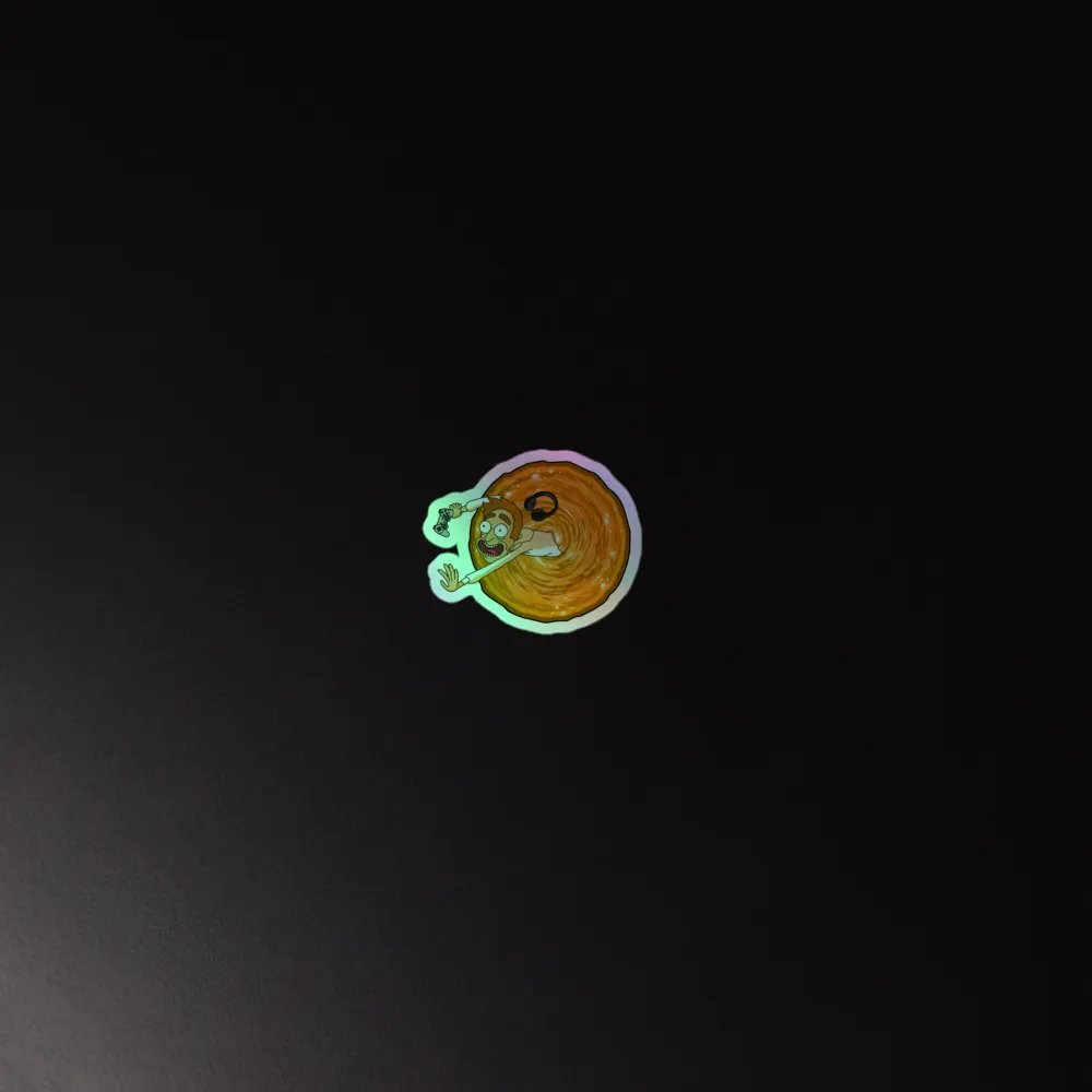Daniverse Holographic Stickers (logo) product image (2)