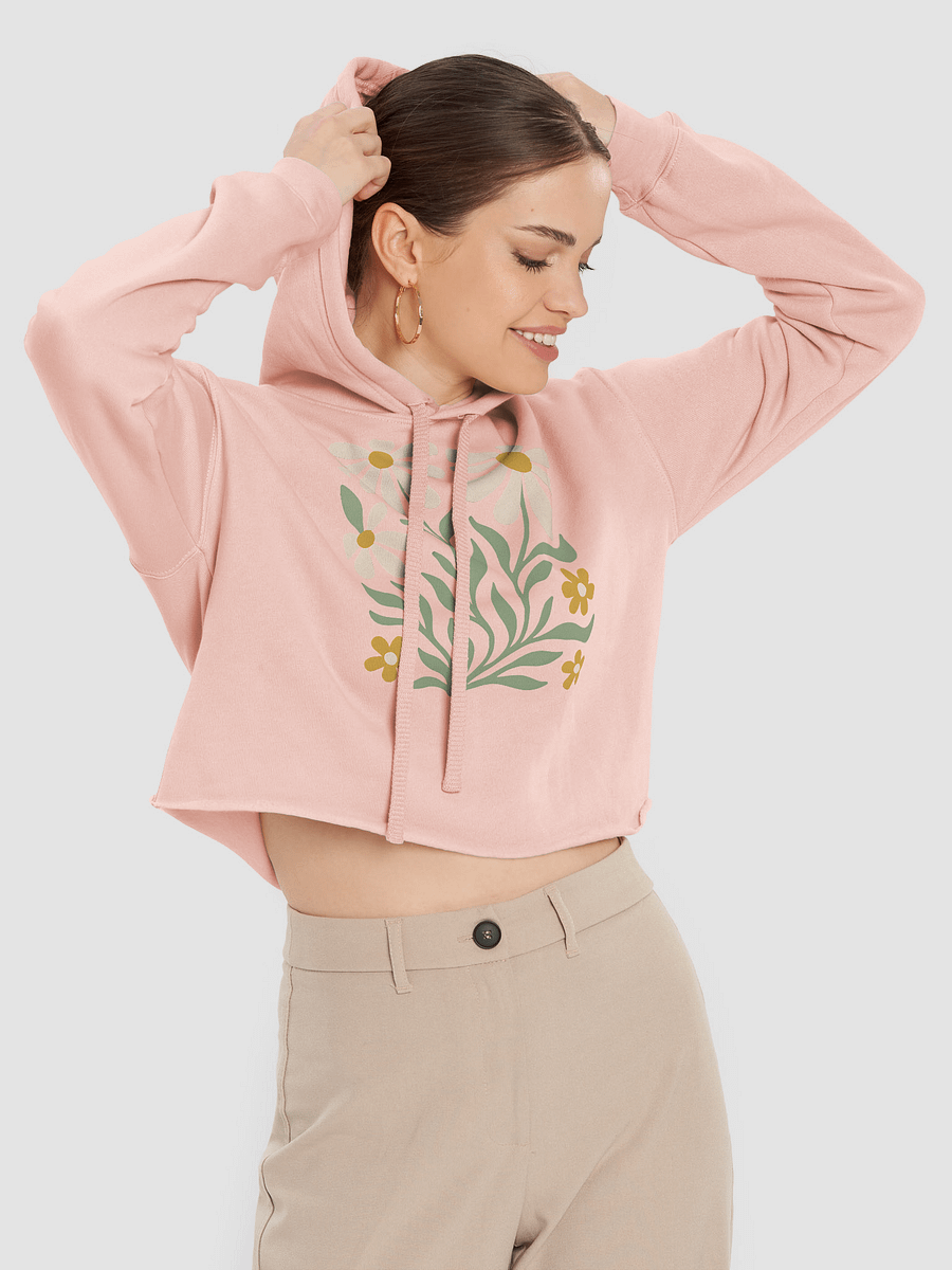 Daisy Dreams Fleece Crop Hoodie product image (9)