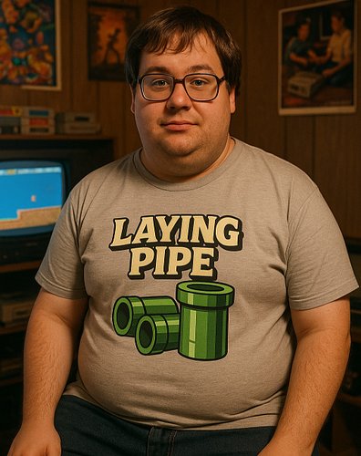 For Plumbers and Players
Whether you're fixing a leak or just... laying pipe, it's the perfect uniform for anyone who knows t...