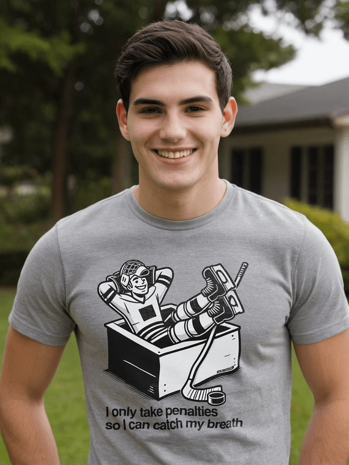 Funny Hockey T-Shirt – I Only Take Penalties – Beer League Hockey Shirt for Men – Gift for Hockey Players & Enforcers product image (1)