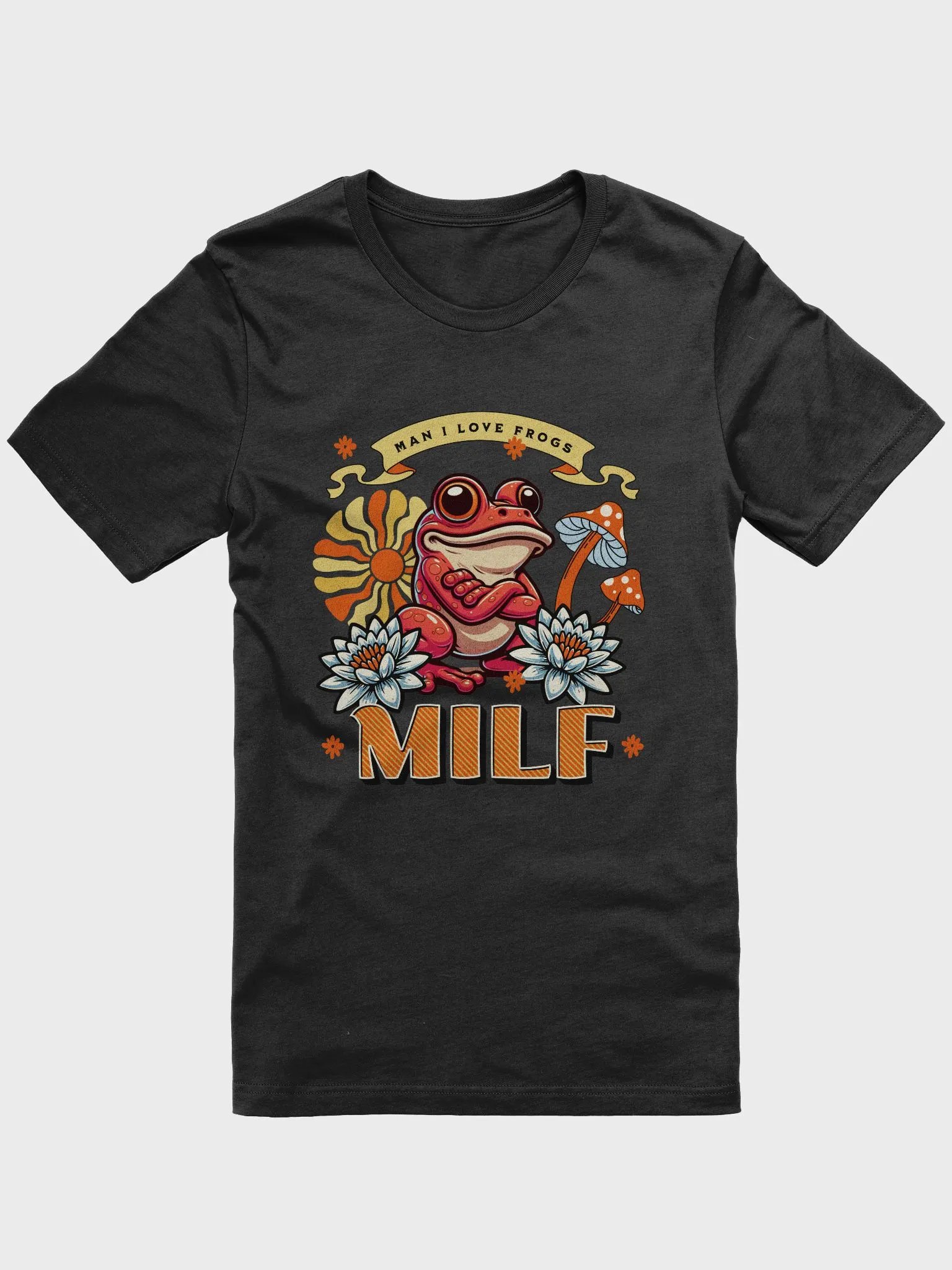 Man i love frog T-shirt, MILF Tee, Funny Frog Joke shirt product image (1)