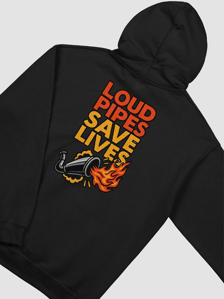 Loud Pipes Back Design Hoodie product image (21)