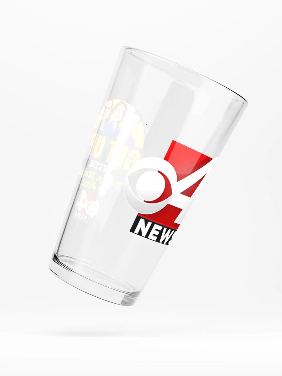 Get Up! With Daisy, Marco & Jim Shaker Pint Glass product image (5)