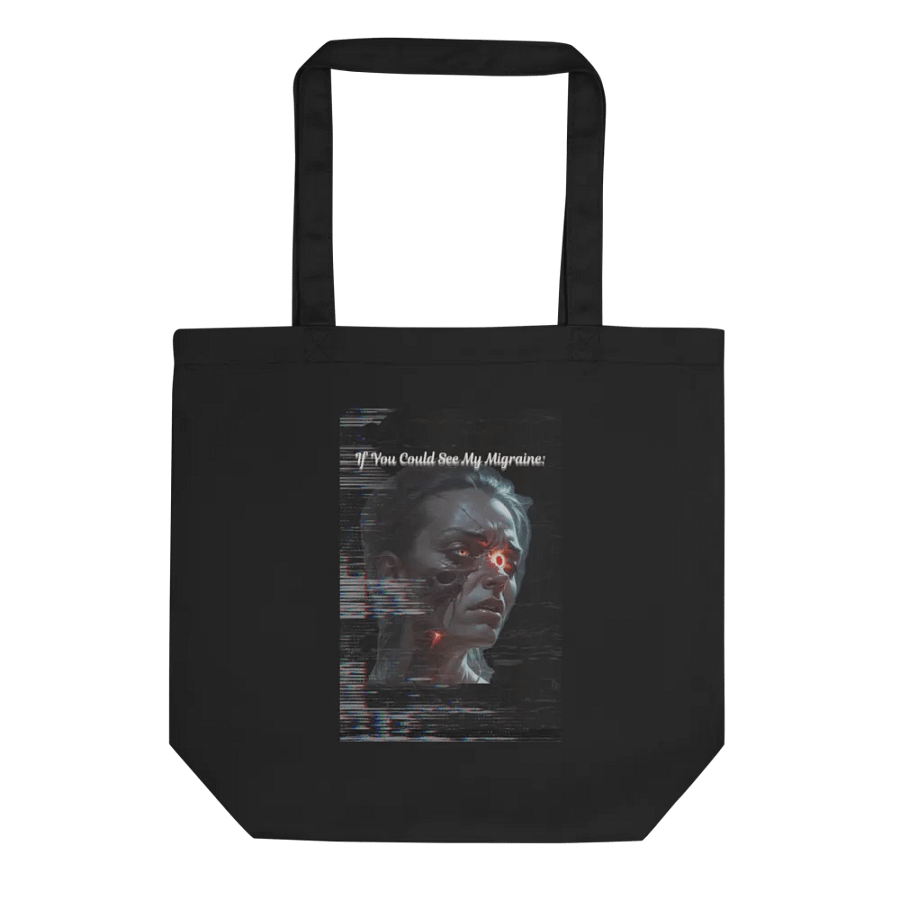 Migraines, Fire in My Eyeball, Black Tote product image (1)