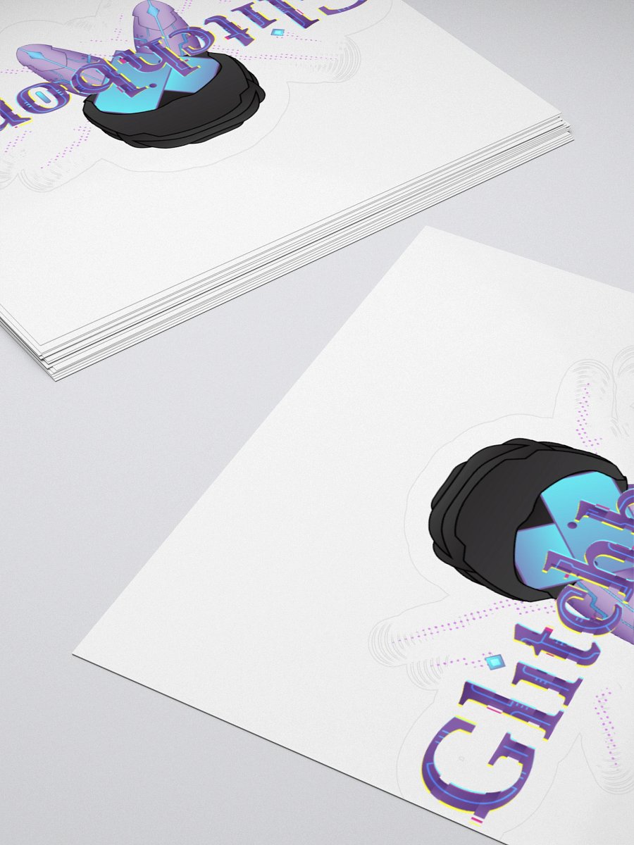 Glitchbopin Logo Stickers product image (13)