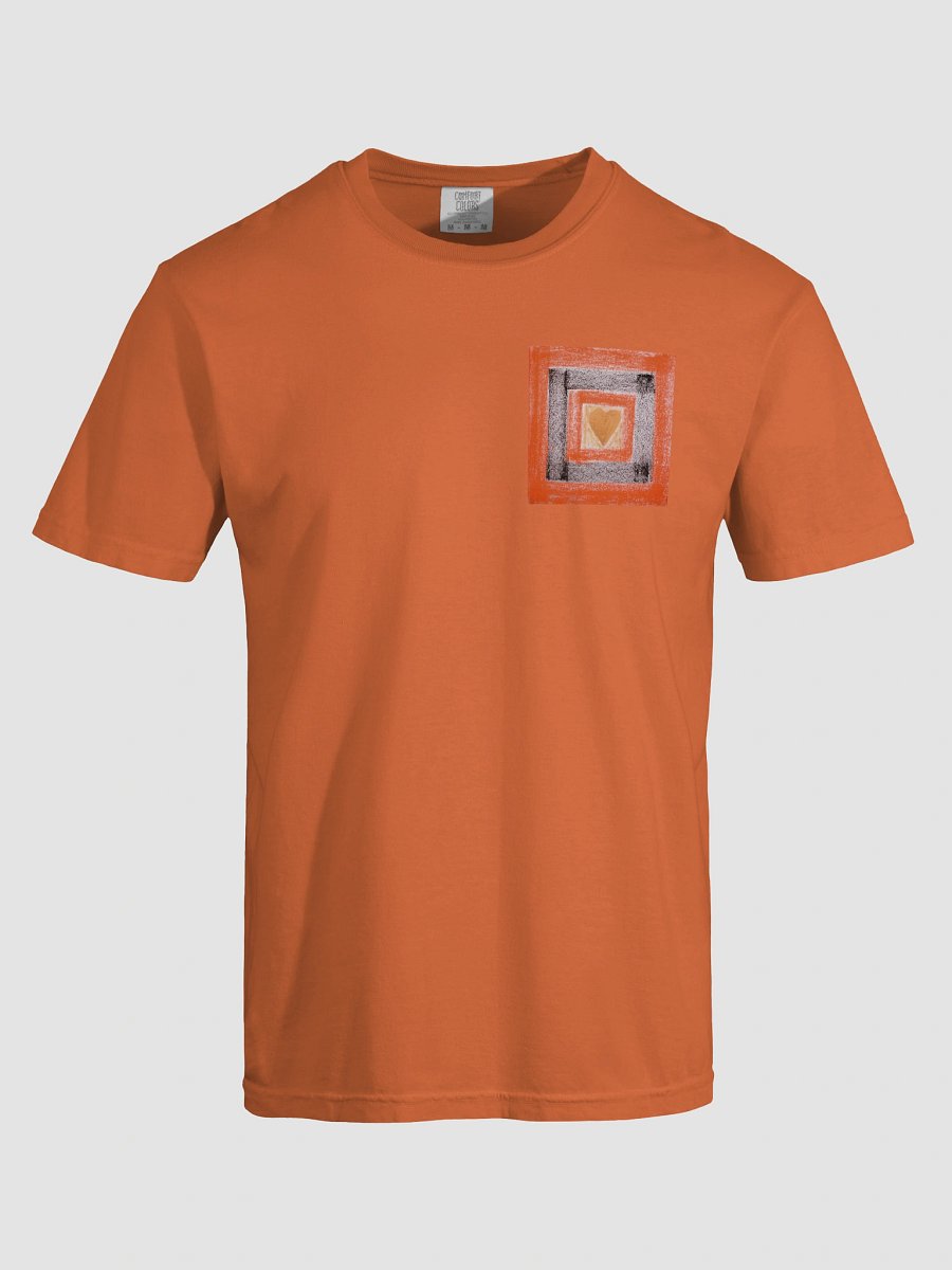 Expressive Golden Black Heart T-Shirt product image (17)
