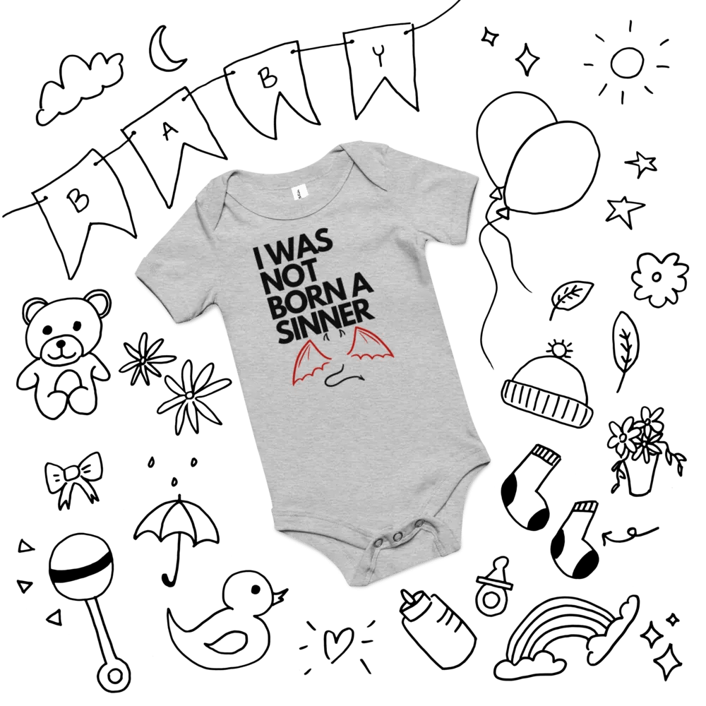 I Was Not Born a Sinner Onesie product image (27)