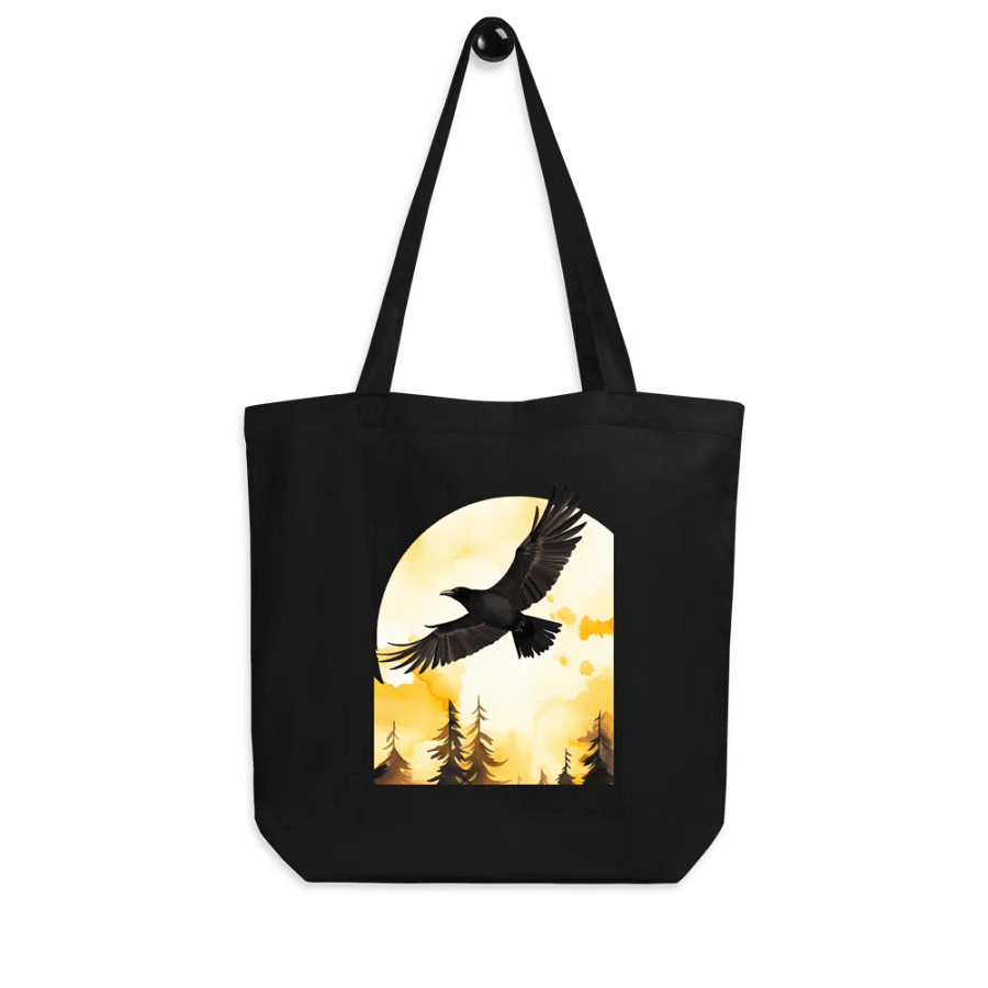 Crow's Haven: Exclusive Eco-Friendly Tote Bag product image (7)