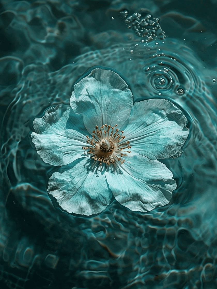 Ripple Bloom Framed Matte Poster product image (1)