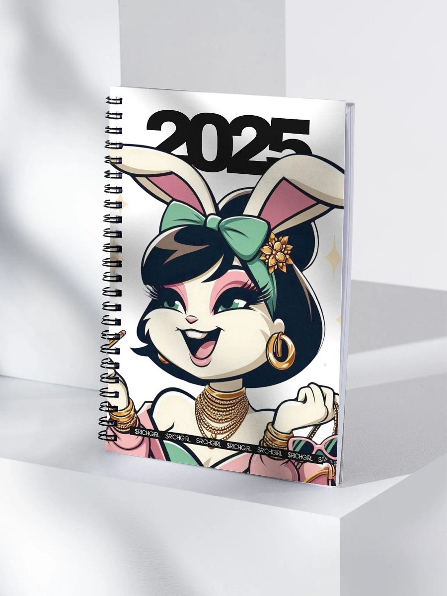 Bunny Bling Spiral Notebook product image (4)