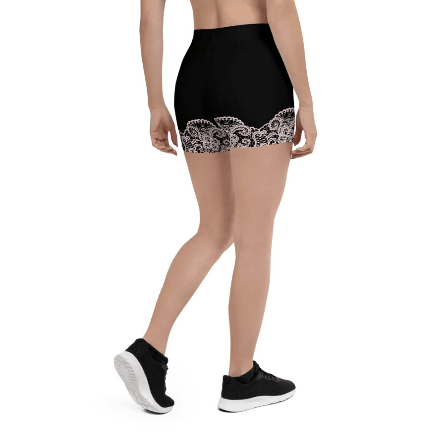 Lace Pink Premium Sportwear Shorts product image (10)