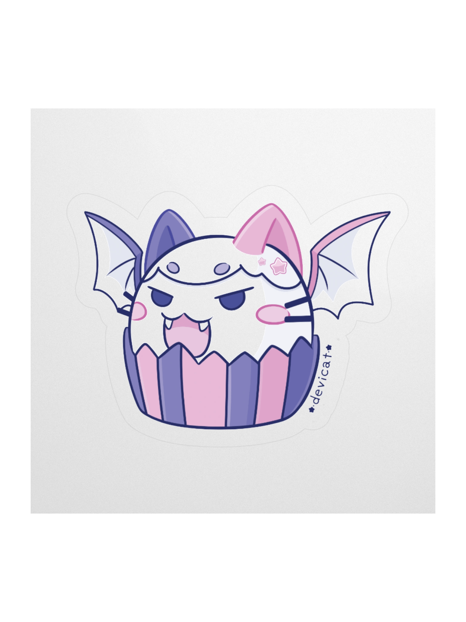 Sticker • CandiCat Bat Cupcake • 2023 product image (3)
