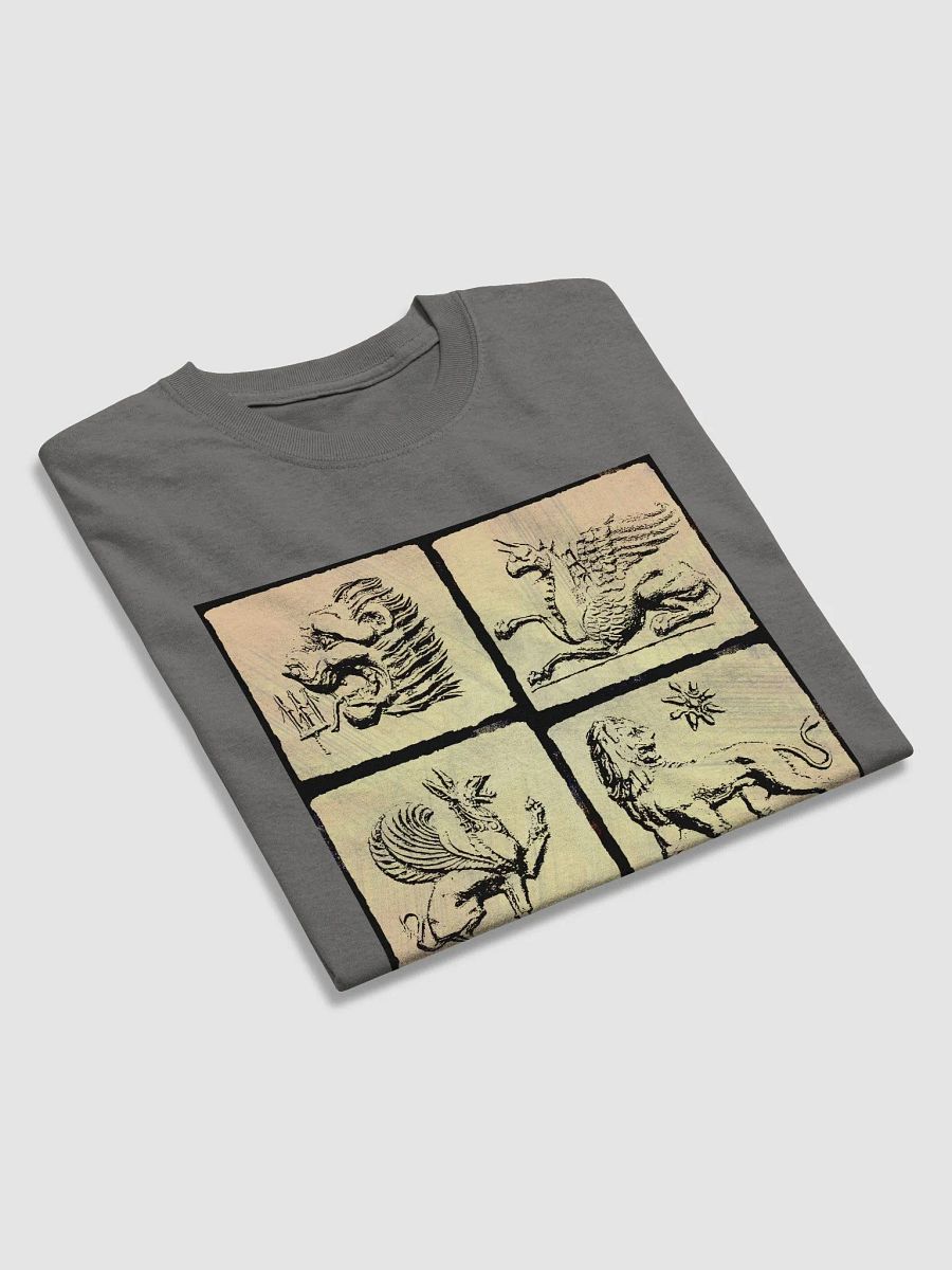 Lion and Griffin Greek Mythology Authentic Art 3rd Century BC, T-Shirt product image (5)