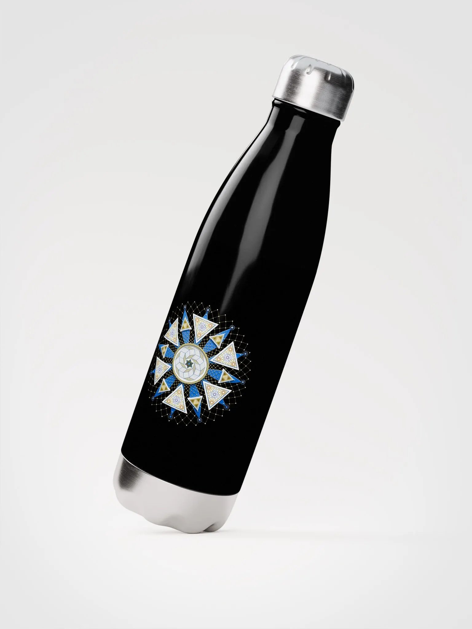 Mandala of Hope Stainless Steel Water Bottle product image (4)