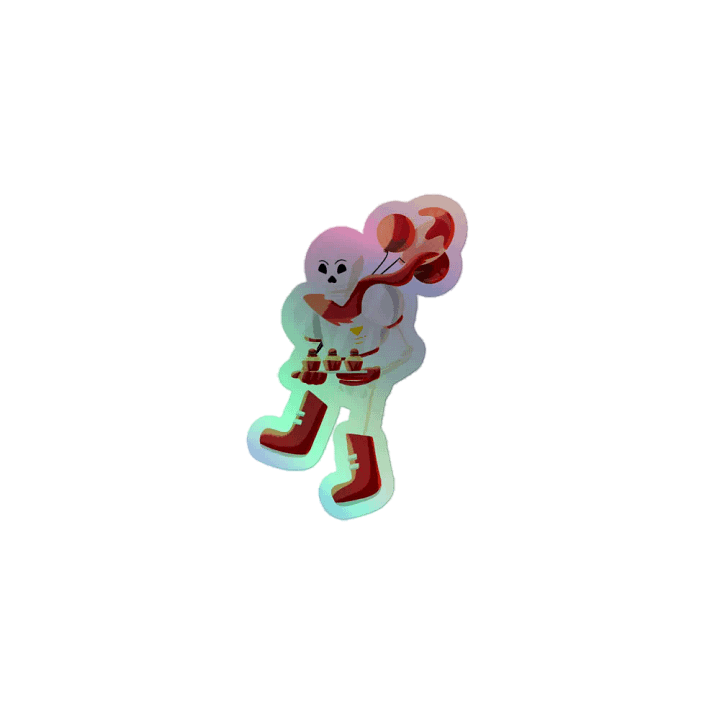 Party Papyrus - Holographic Sticker product image (1)