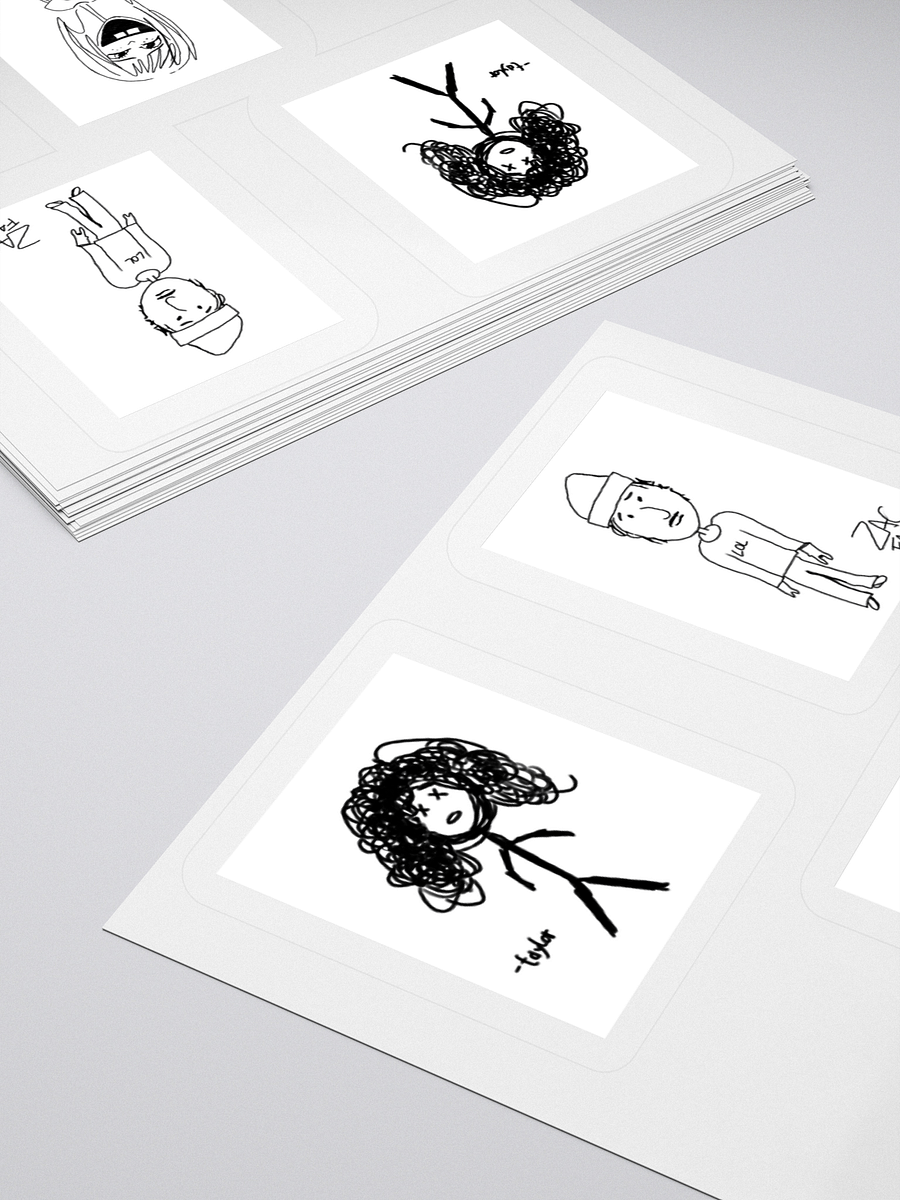 pmore doodle stickers! product image (10)