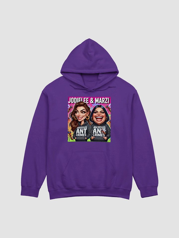 Vibrant Anxious Ant Crimes Caricature Hoodie product image (1)