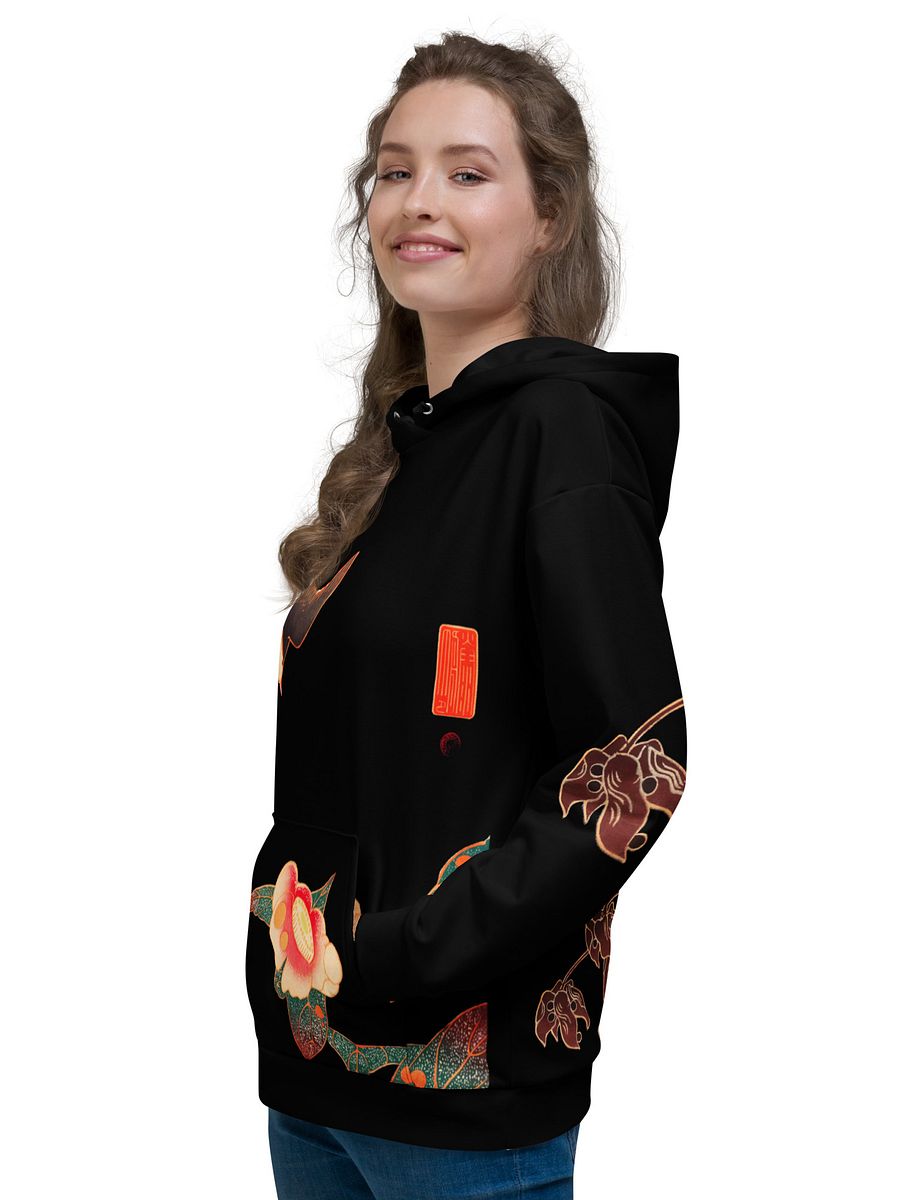 Birds All-Over Print Recycled Unisex Hoodie product image (5)