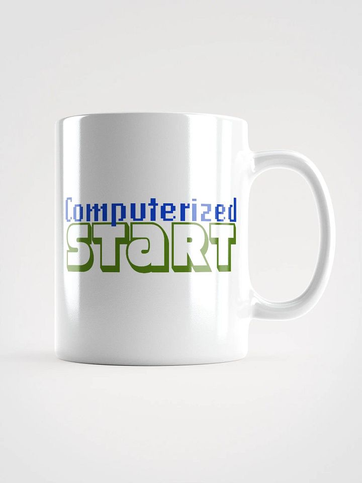 Computerized Start™ White Glossy Mug product image (2)