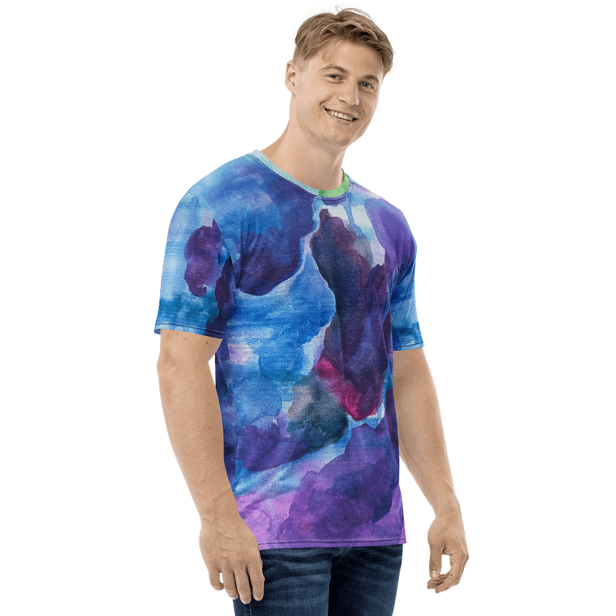 Bluesy Watercolor Shirt product image (4)