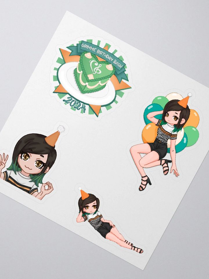 2024 Birthday Bash Sticker Sheet product image (2)