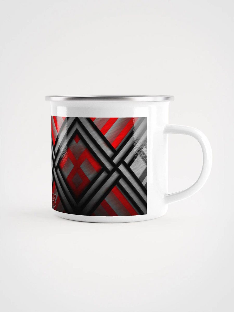 Jiffy Red Panda Enamel Mug product image (1)