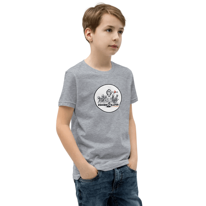 Zombie Slayer Youth Short Sleeve T-Shirt product image (46)