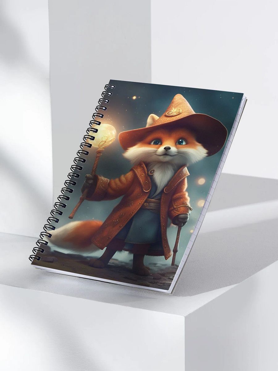 Fox Wizard Notebook product image (3)