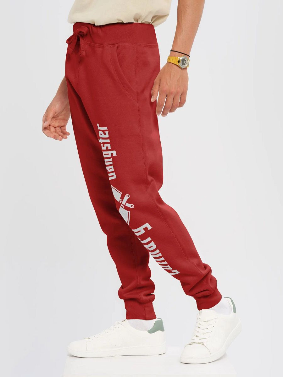 Culinary Gangster Fleece Joggers by Lane Seven product image (3)