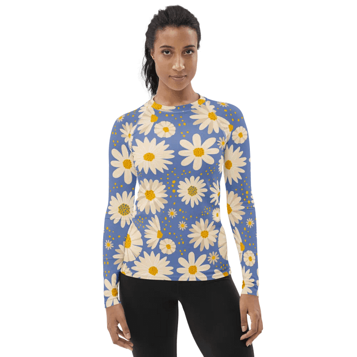 Sunflower Breeze Women's Rash Guard product image (1)