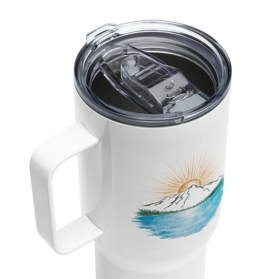 Mountain Sunrise - Travel Mug with Handle product image (4)