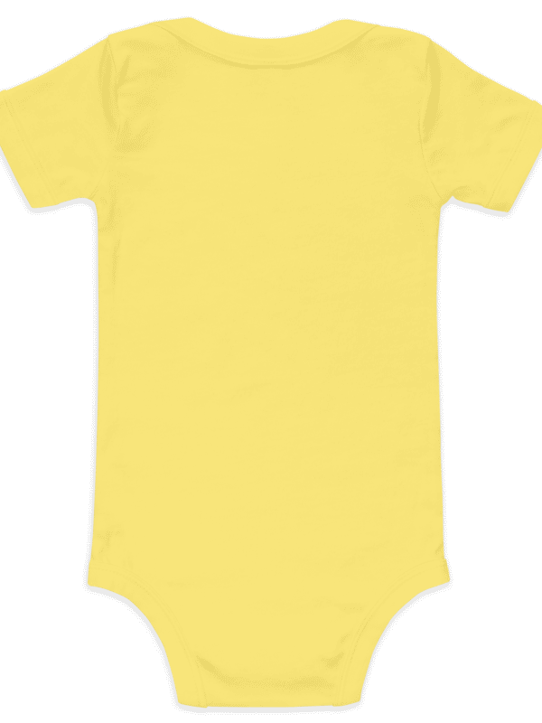 KIZOMBA - BABY SHORT SLEEVE - ONESIE - YELLOW product image (4)