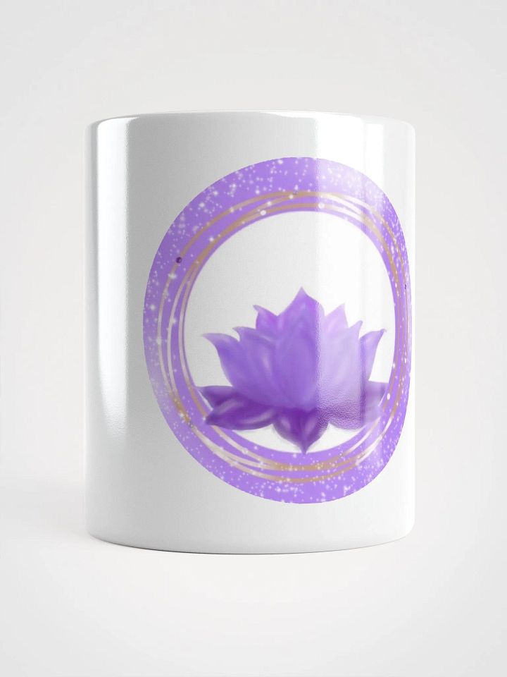 Purple Lotus Flower Mug Cup product image (1)