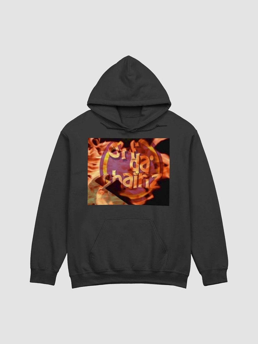Off Da Chainz on Fire Black Sweater! product image (1)