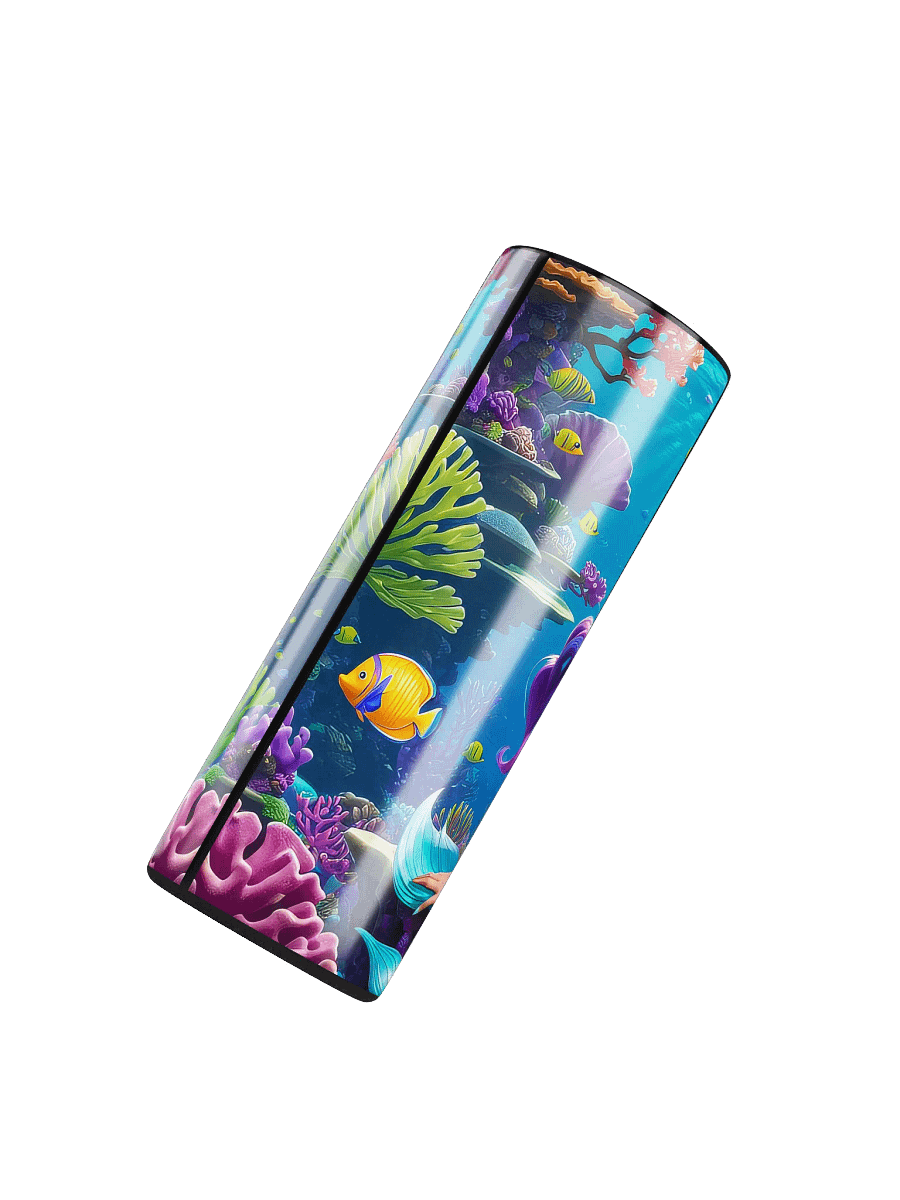 Mermaid Princess 20 oz Skinny Stainless Steel Tumbler - v1 product image (5)