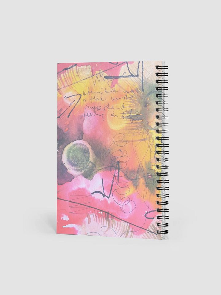abstract art on note book, original design abstract watercolour product image (2)
