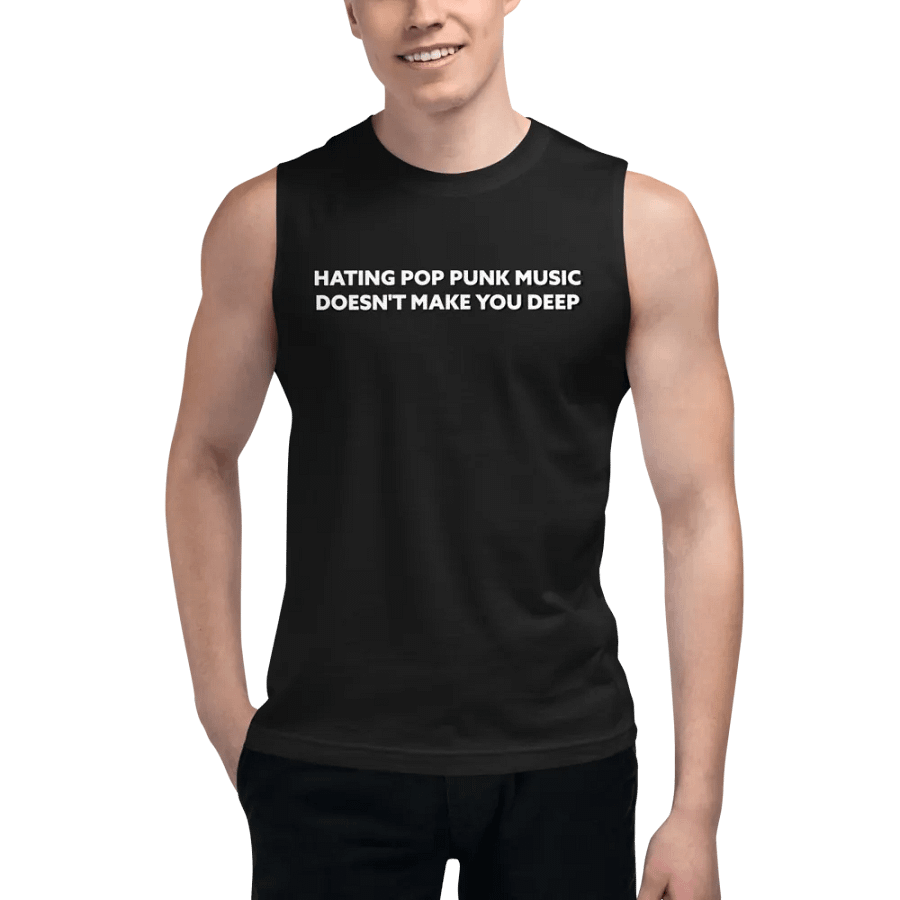 HATING POP PUNK MUSIC DOESN'T MAKE YOU DEEP product image (5)