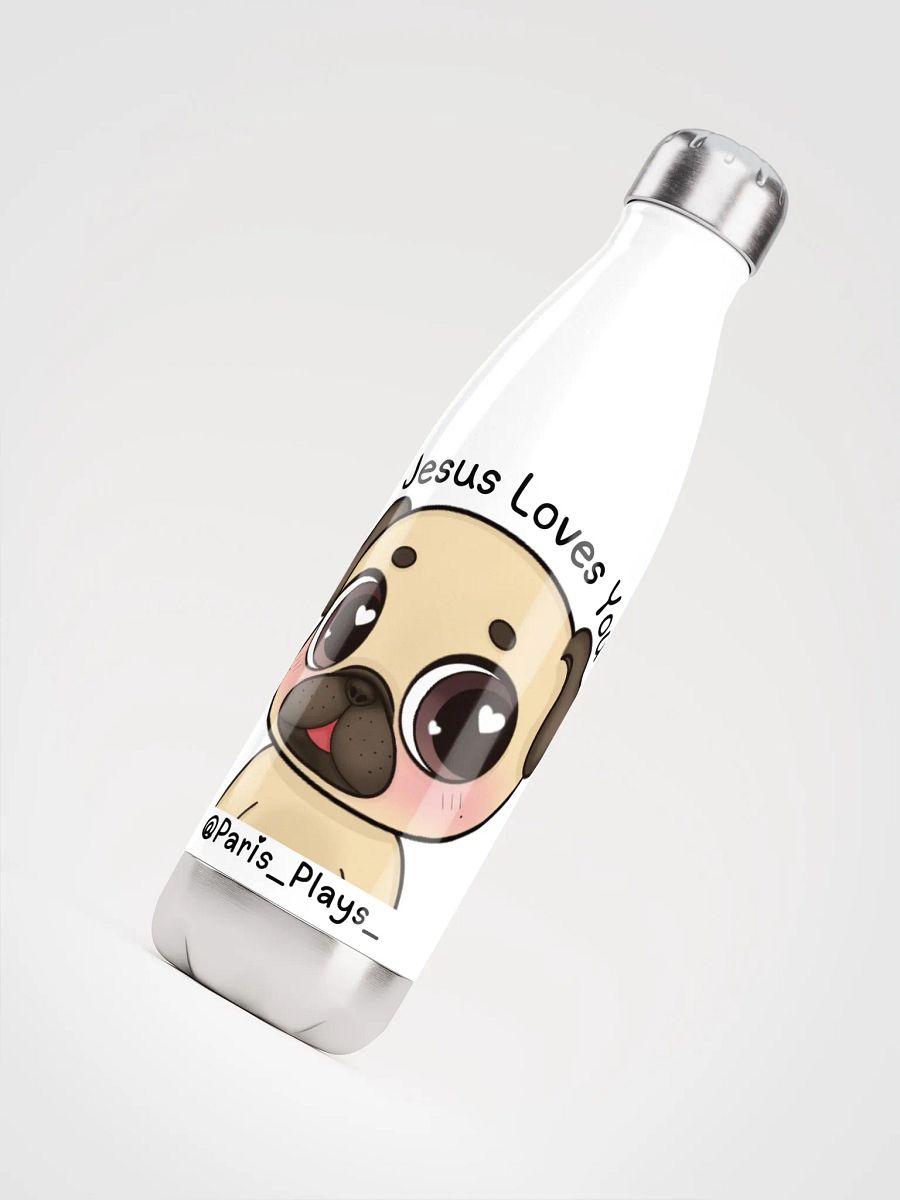 Pug Steel Water Bottle product image (4)