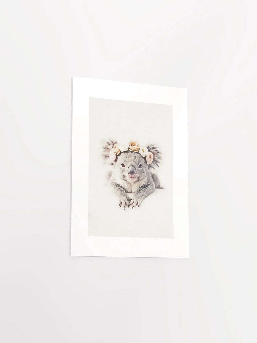 Serene Koala Passepartout Print product image (20)