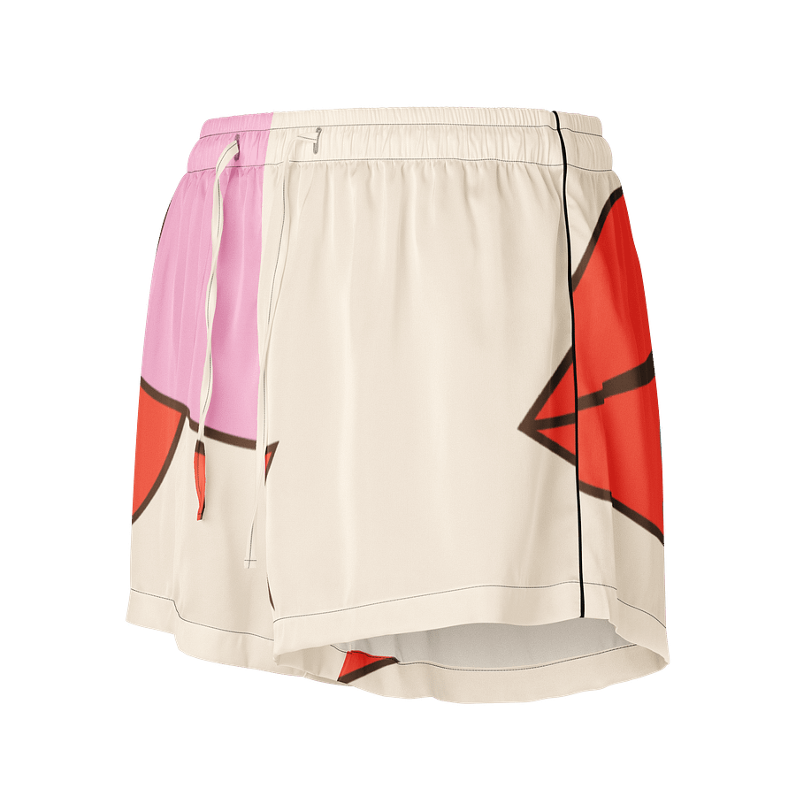 Glossy SexyBaddies Lips All-Over Women's Pajama Shorts product image (1)