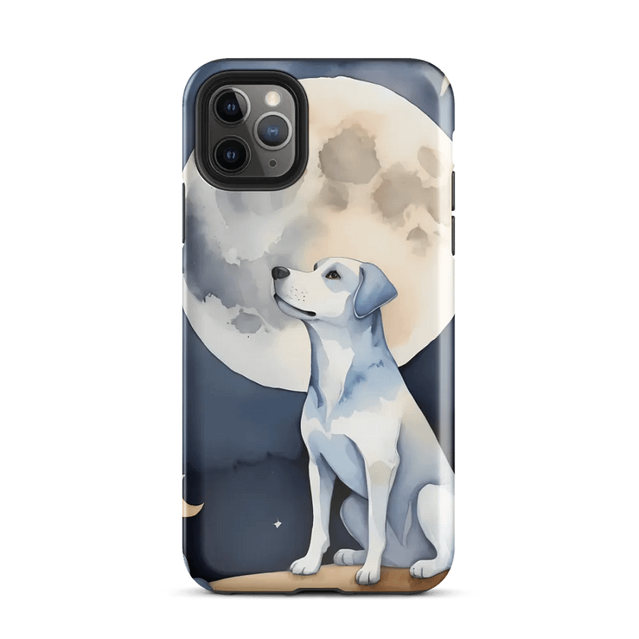 Moonlit Dog iPhone Case product image (34)