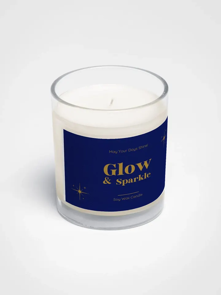 Glow & Sparkle Soy Wax Candle product image (2)