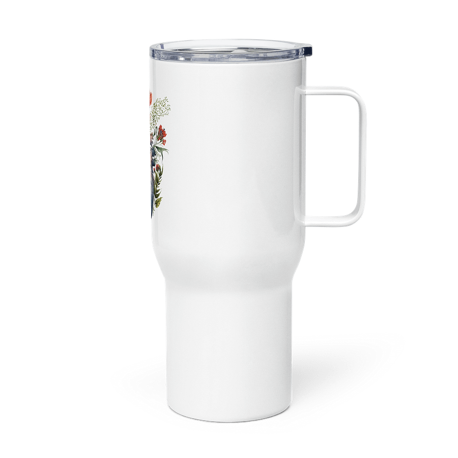 Elegant Watercolor Heart Travel Mug product image (3)