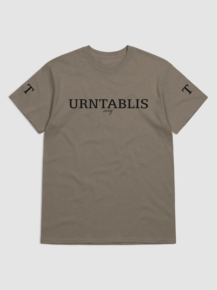 T-URNTABLIS-T .org T-Shirt (Black Font) product image (1)