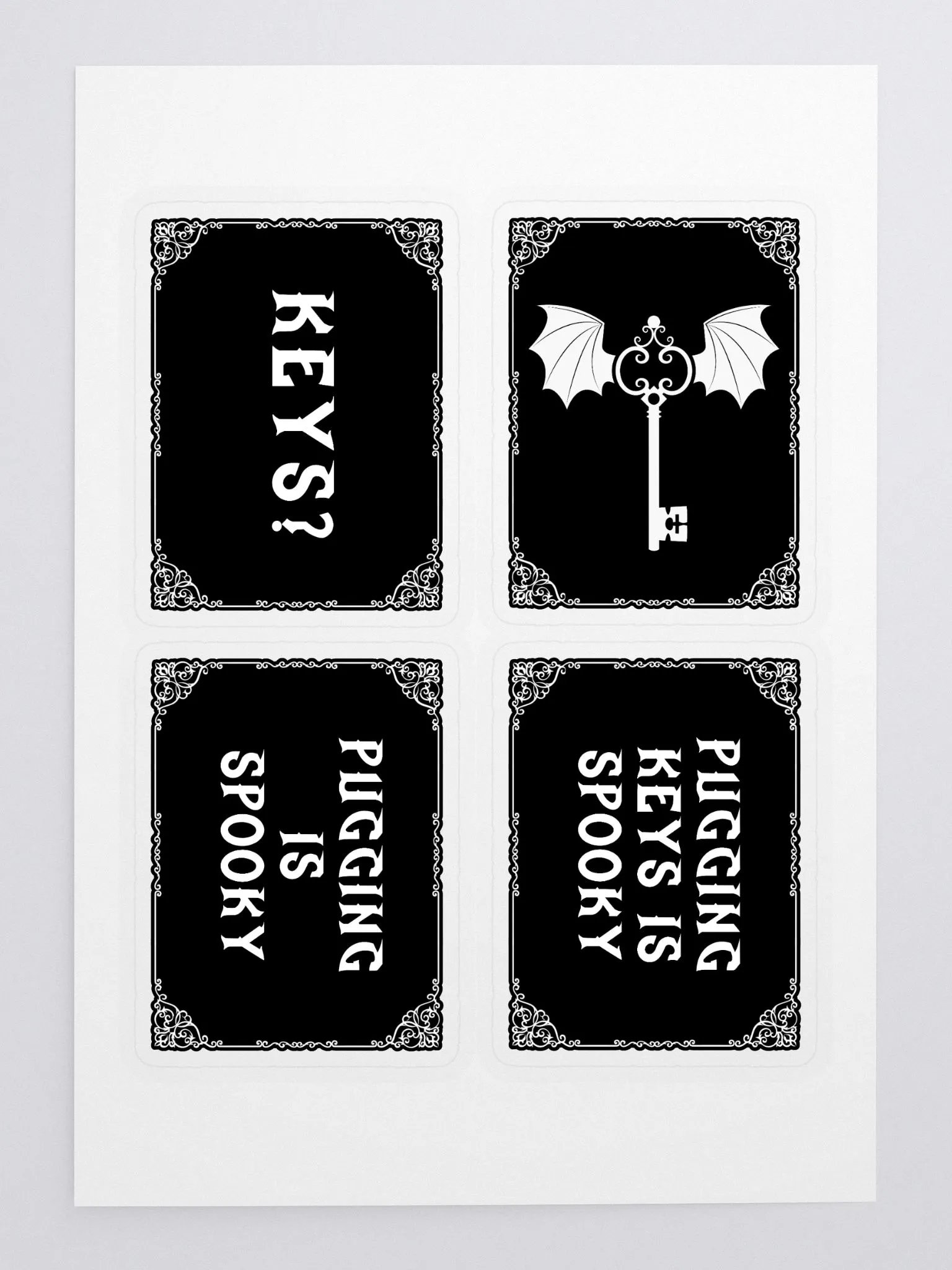 Pugging is Spooky Sticker Set product image (3)